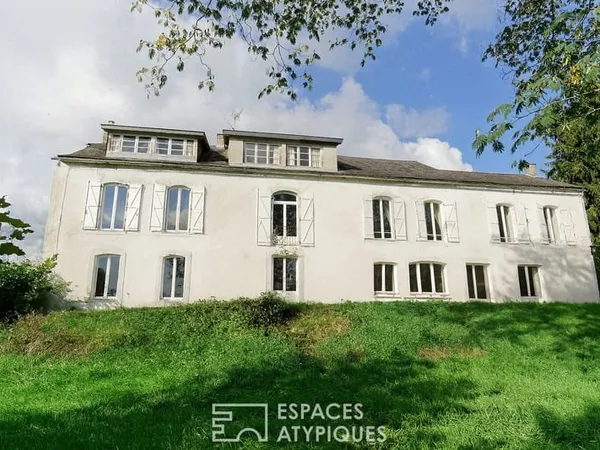 Ancien hôtel restaurant mythique réinventé en demeure de charme