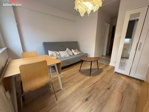 Studio 22 m² avec terrasse - Quartier Orangerie / secteur Parlement européen