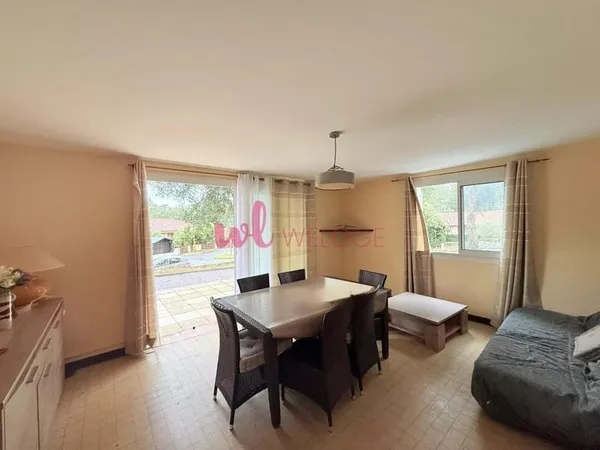 T3 au rez-de-chaussée avec terrasse et parking à Moliets - Entre Golf et Océan