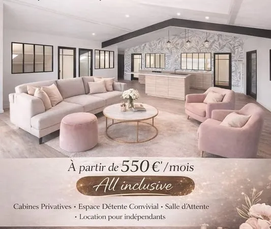 🌿 La Maison de la Beauté - Espaces professionnels à louer 🌿