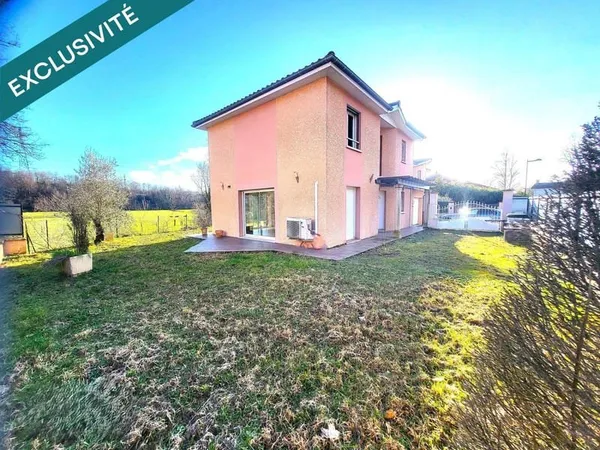 MASSIEUX - VILLA Contemporaine 115 m² avec double garage - Vue dégagée & environnement privilégié