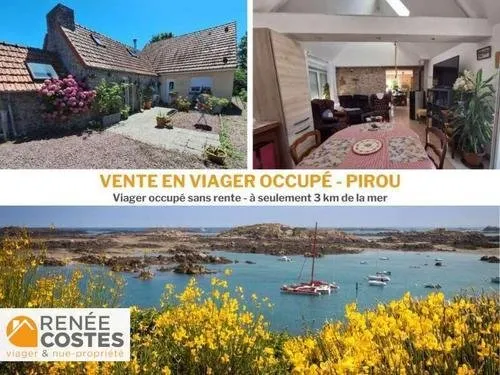 Viager occupé - F82-H84 ans - PIROU (50770)