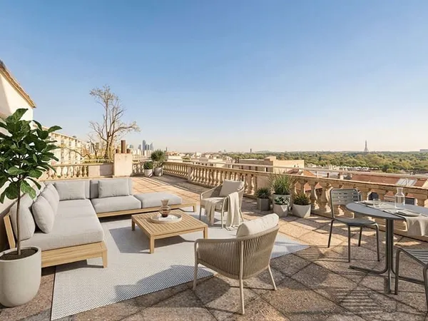 APPARTEMENT DE 92.72m² AVEC ROOFTOP DE 90m² VUE PARIS