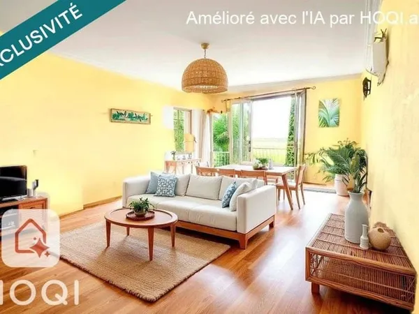 Appartement 4 pièces 59 m²