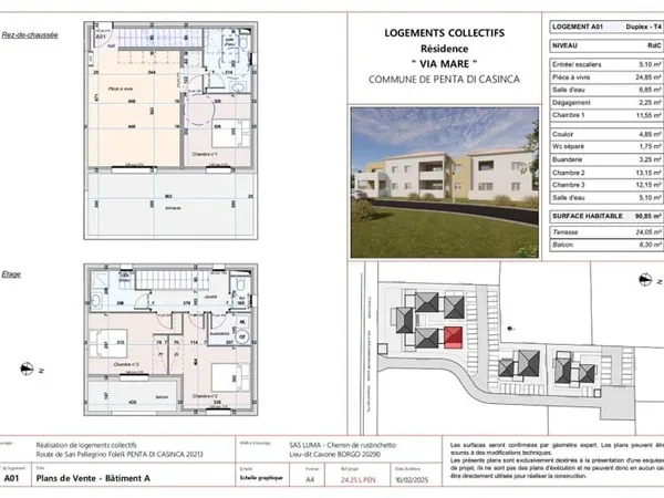 Appartement 4 pièces 91 m²