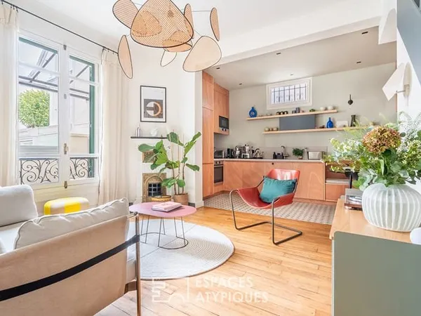 Maison familiale pleine de charme à deux minutes du métro Charenton-Ecoles