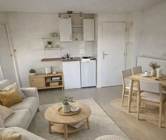 Appartement 2 pièces 34 m²