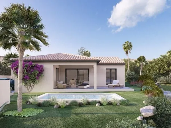 LEZIGNAN LA CEBE villa neuve proche de Pézenas