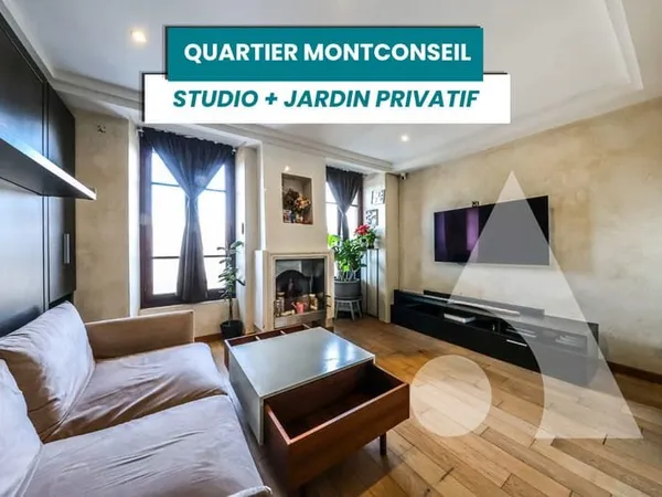 Appartement 1/2 pièce avec jardin de 40m2