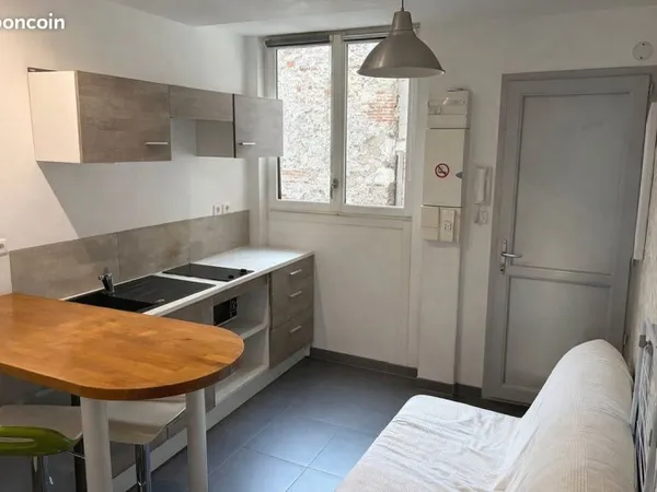 Studio 2 pièces 33 m²