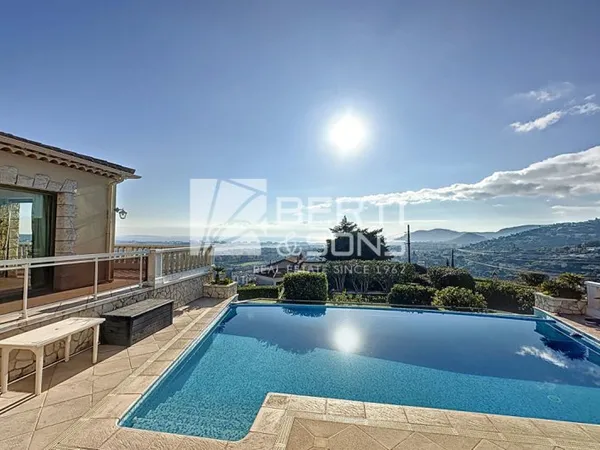 EXCLUSIVITÉ MANDELIEU - VILLA 9 PIECES DE 311M² AVEC VUE MER PANORAMIQUE