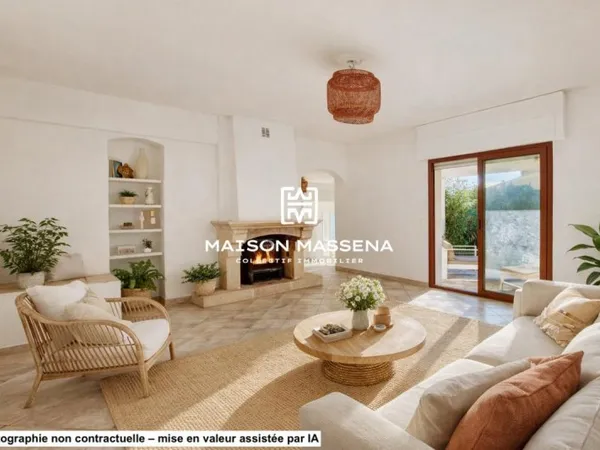 Appartement comme une maison! Entrée privative, terrasse + jardin, vue dégagée, calme absolu. Parkin