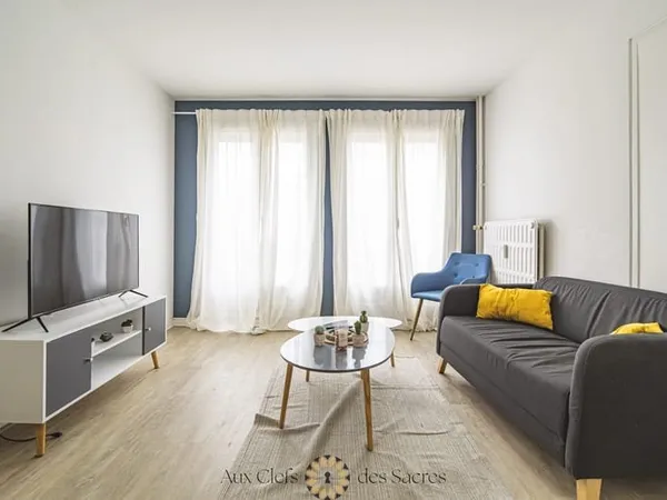Appartement meublé de 84.66m2 à louer à Reims