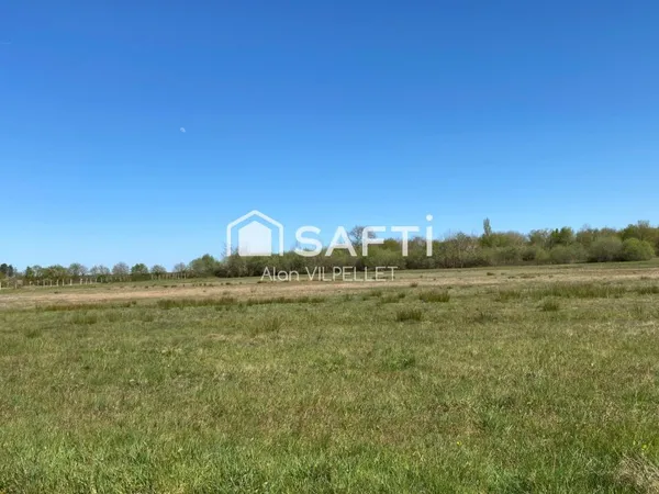 Terrain constructible à Mery sur Cher