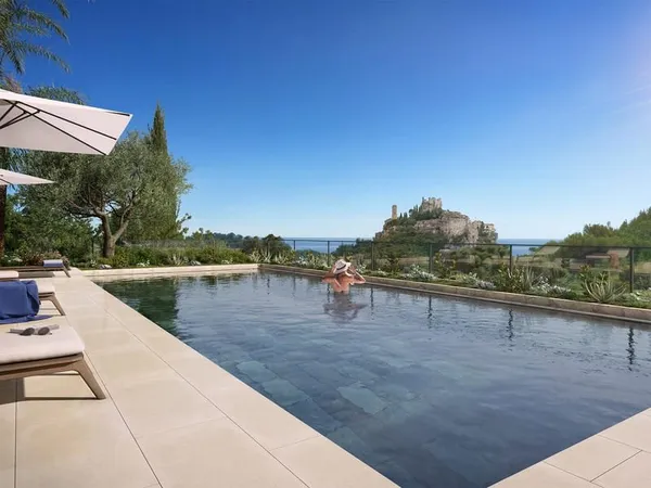 Appartement de 2 chambres avec vue sur la mer à Eze
