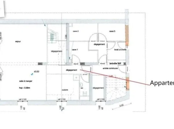 Duplex 5 pièces 151 m²