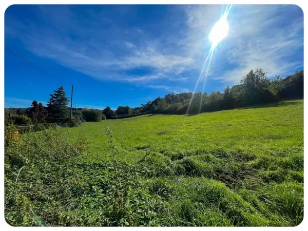 Terrain constructible 1203 m²