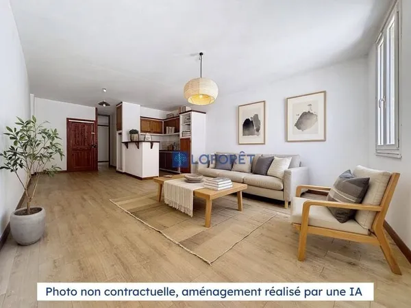 Appartement 2 pièces 52 m²