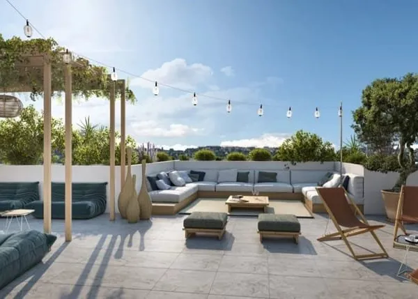Cote D'azur - Golfe Juan proche Vallauris - Résidence de standing avec piscine - Appartement villa t