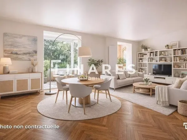 SIGNATURE 50 - Appartement T4 de 117m² - Chambre de service - Cave - 13008 PRADO