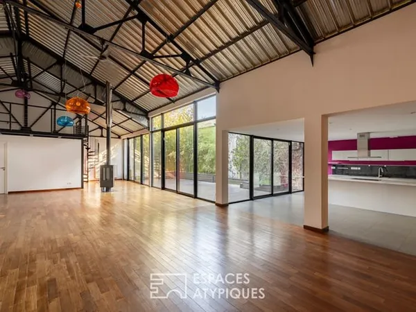 Loft au cachet industriel