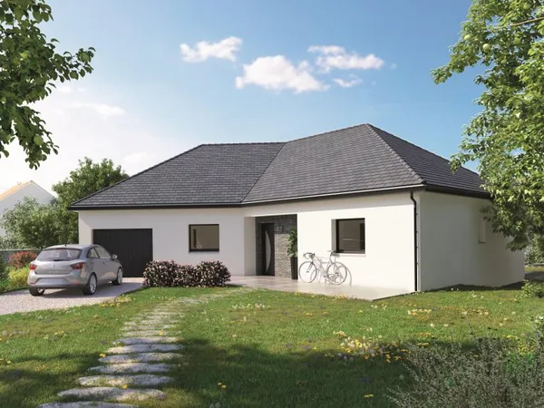 Terrain + maison 105 m²