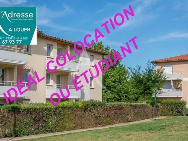 APPARTEMENT MEUBLÉ A LOUER IDÉAL COLOCATION OU ÉTUDIANTS, RÉSIDENCE SÉCURISÉE