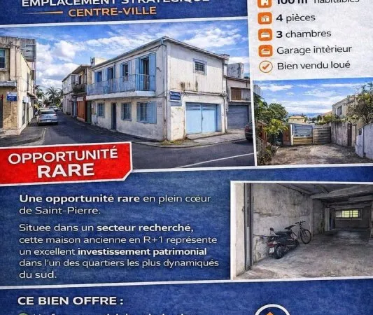 Maison 4 pièces 100 m²