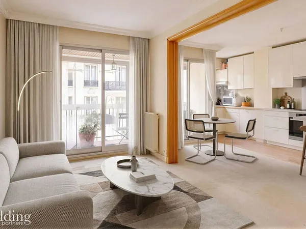 Paris 16ème - Pompe - 48m² + 6m² balcon