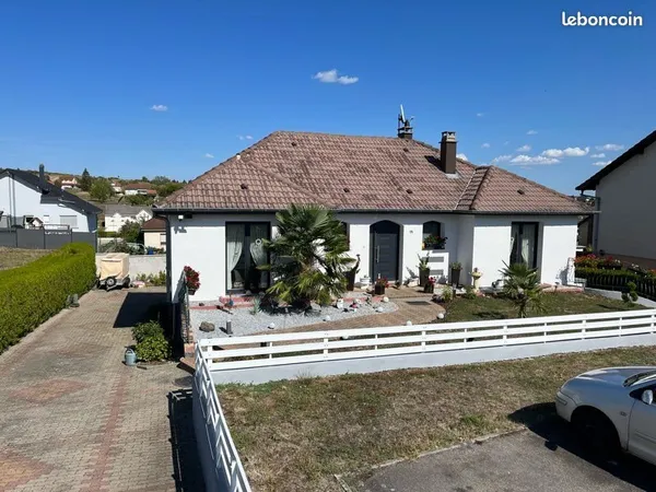 Maison 3 chambres sans travaux - individuelle - grand terrain 700m2- Hundling 5 pièces 93m2