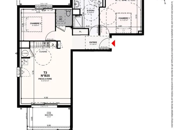 APPARTEMENT T3 NEUF A VENDRE SAINT POL DE LEON