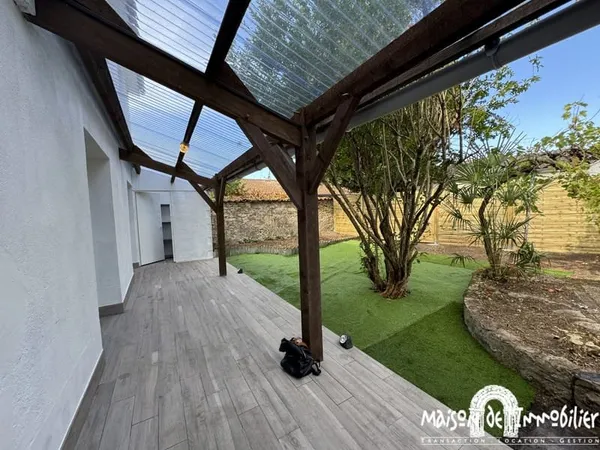 A louer à COGNAC - Maison meublée avec jardin - 2 chambres -