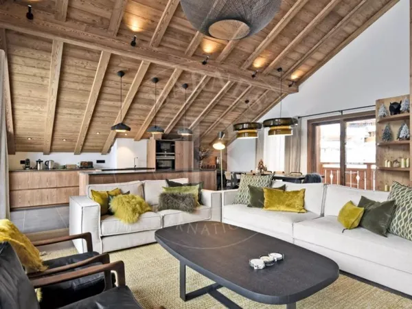 Exceptionnel penthouse avec séjour cathédrale dans Méribel centr