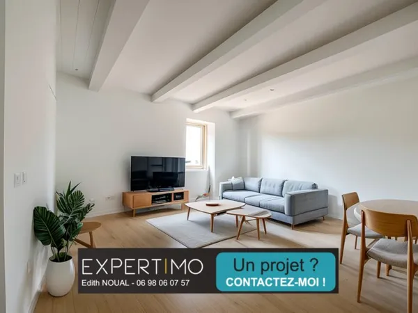 EXCLUSIVITE - Appartement 2 pièces avec pièce annexe de 24 m2