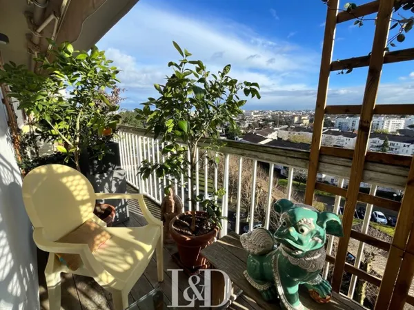 Mérignac Bourran Appartement rénové avec grands balcons - 96m²