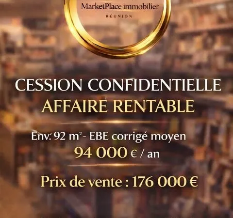 Fonds de commerce 90 m²
