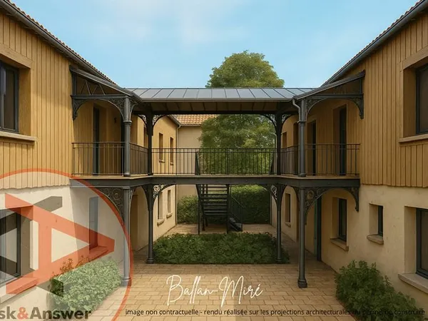 Appartement Ballan Mire 3 pièce(s) 57 m2