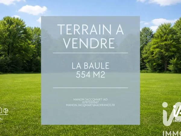 Terrain 554 m²
