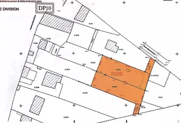Terrain 1940 m²