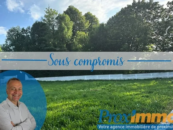 Voiron : Parcelle de terrain constructible et viabilisée de 1049 m².