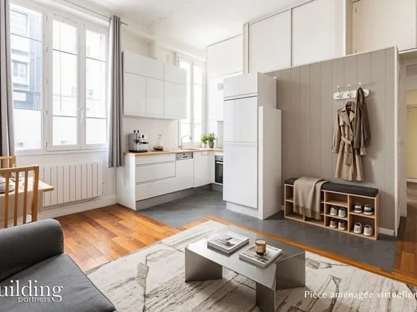 Paris 17e Square Jean Leclaire - Appartement 2 pièces de 35,85 m²