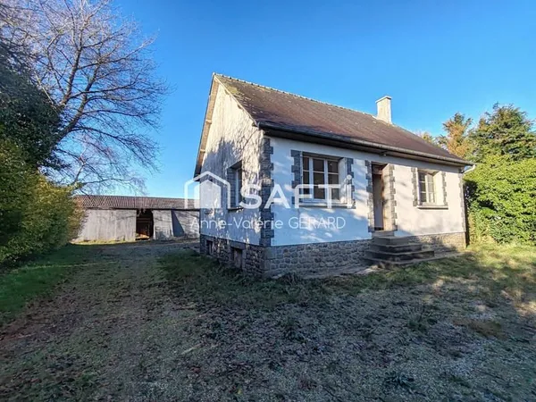 Pavillon sur sous-sol + Bâtiment 214m²