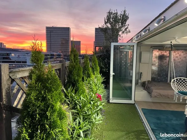 Superbe Duplex Terrasse ensoleillé au dernier étage