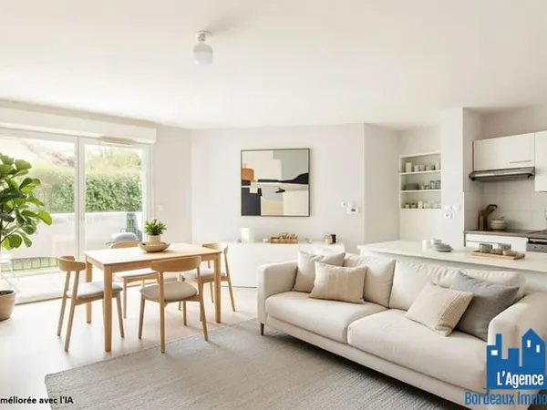 EXCLUSIVITÉ ! LORMONT - APPARTEMENT TYPE 3 D'ENVIRON 60 M² AVEC UN BALCON + PLACE DE PARKING EN SOUS