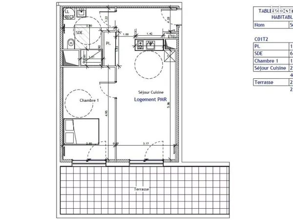 T2 Meublé - PERROS-GUIREC - à moins de 150m de la plage de Trestraou [Appartement 37]