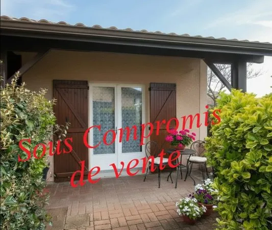 RARE à la vente Maisonnette 6 couchages avec jardin à 2 pa