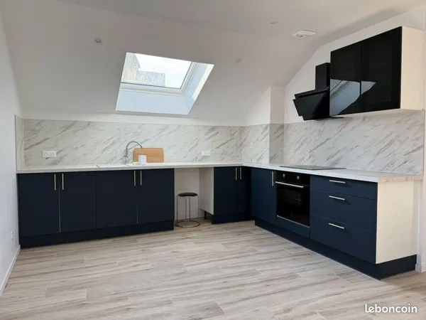 Appartement T3 neuf cuisine équipée proche Rouen