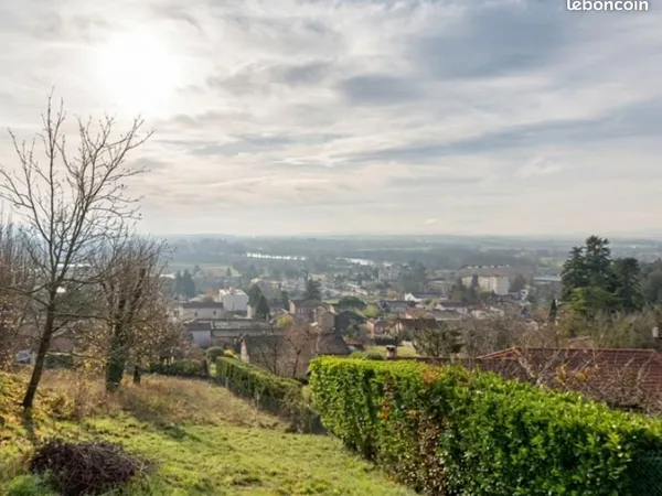 Terrain à bâtir, avec vue dégagée