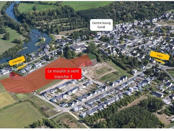 Charmante Maison de Plain-Pied en Ossature Bois à Corzé à Corzé
