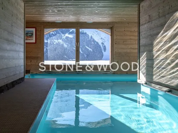 Chalet au cadre unique, face à la chaîne des Aravis